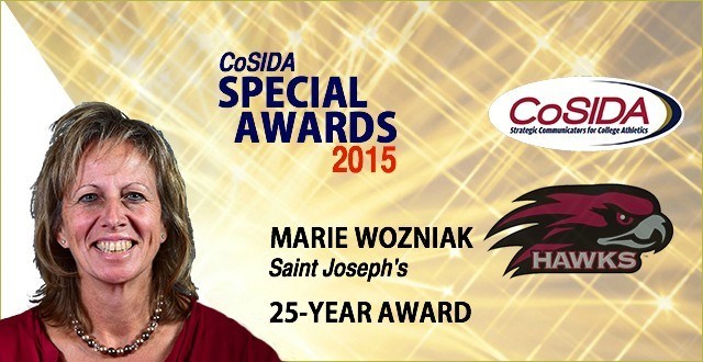 Special Awards Salute: Marie Wozniak (Saint Joseph's), 25-Year Award